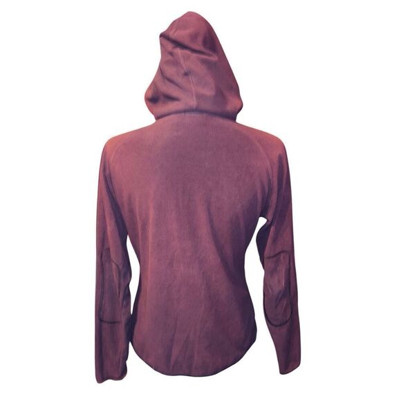 The North Face Jacket Womens Medium Purple Fleece Full Zip Hoodie - Picture 2 of 4